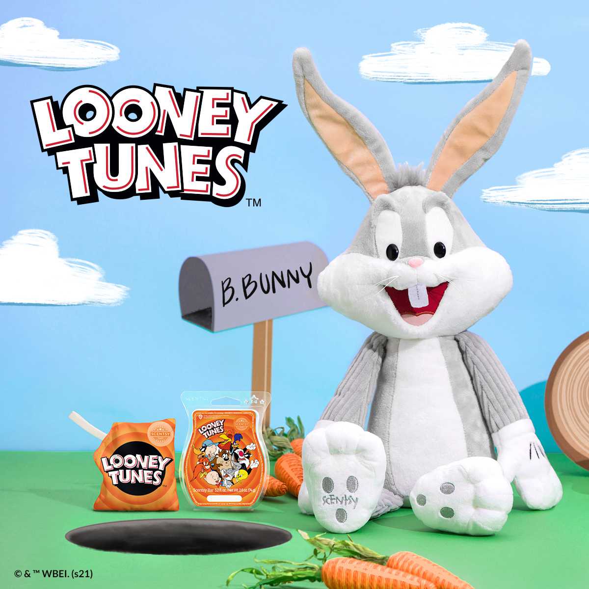 Bugs Bunny Scentsy Buddy | Looney Tunes Collection