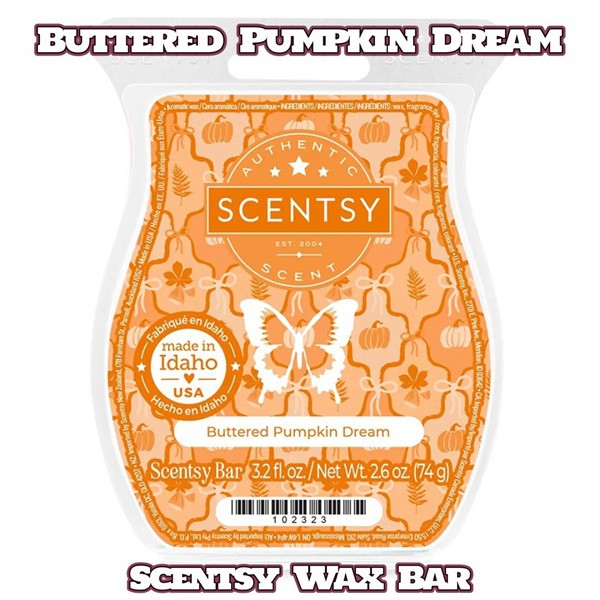 Buttered Pumpkin Dream Scentsy Bar