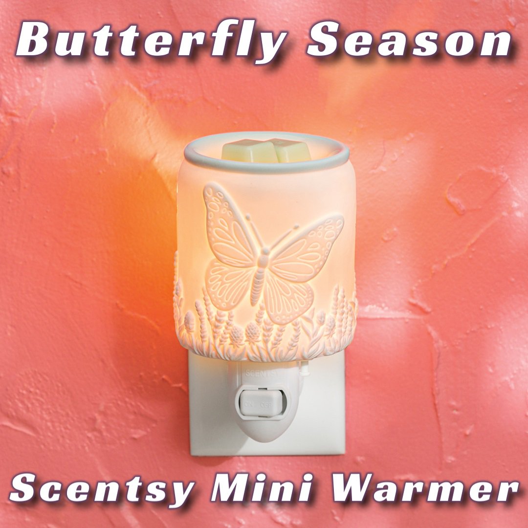 Butterfly Season Mini Scentsy Warmer