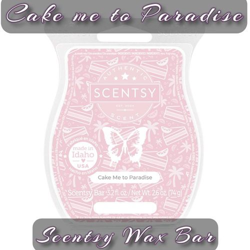Cake me to Paradise Scentsy Bar