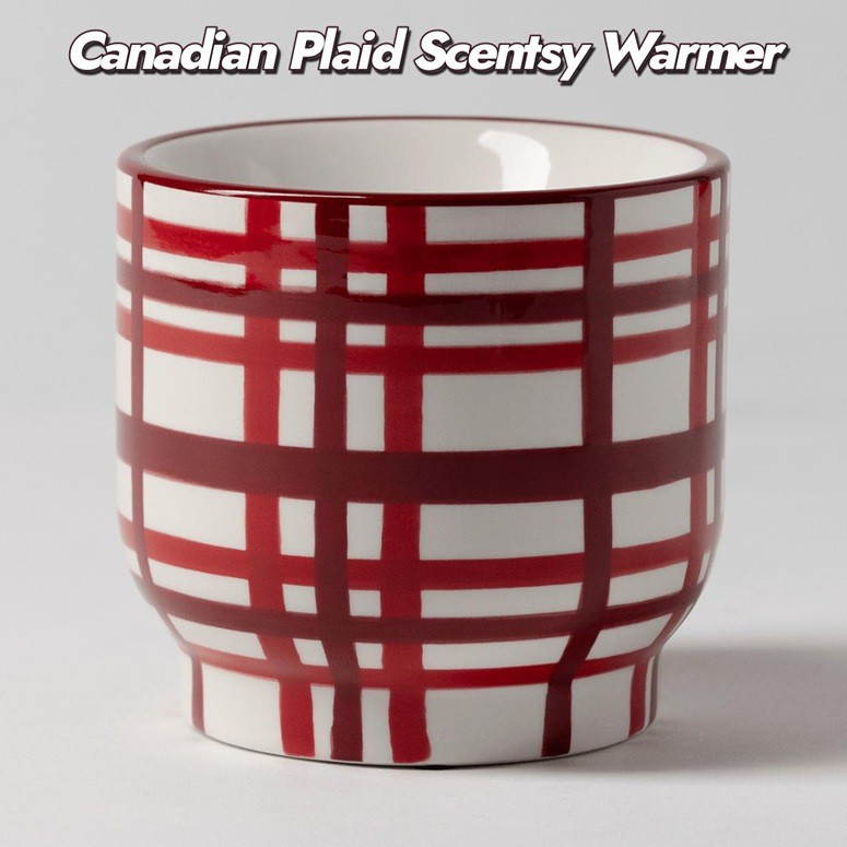 Canadian Plaid Scentsy Warmer