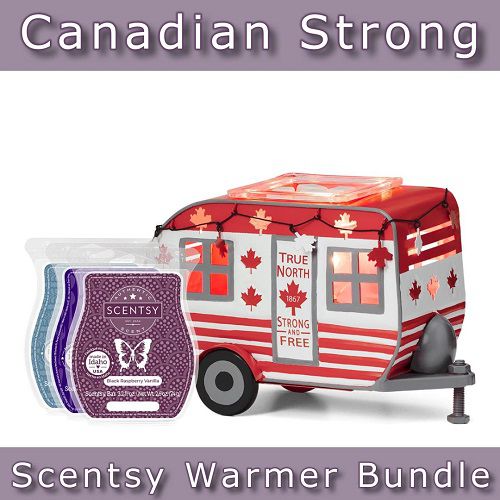 Canadian Strong Scentsy Warmer Bundle | Stock
