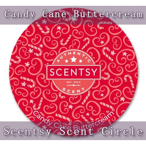 Candy Cane Buttercream Scentsy Scent Circle