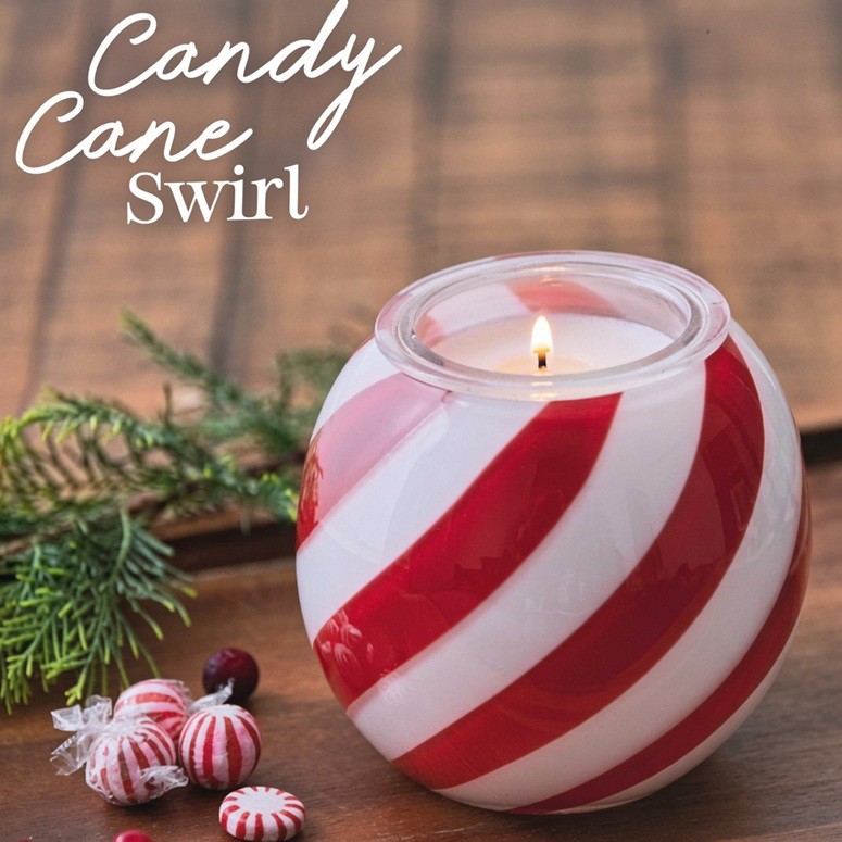 Candy Cane Swirl Scentsy Candle Candy Cane Swirl Scentsy Candle