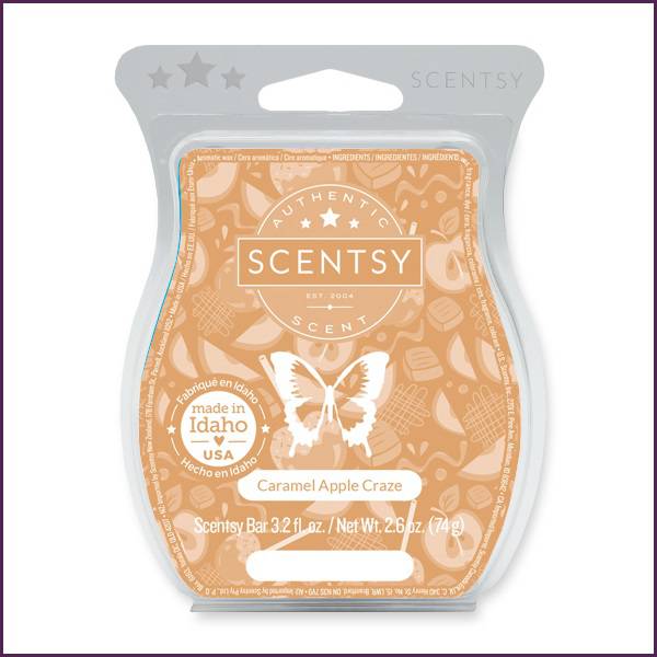 Caramel Apple Craze Scentsy Wax Bar