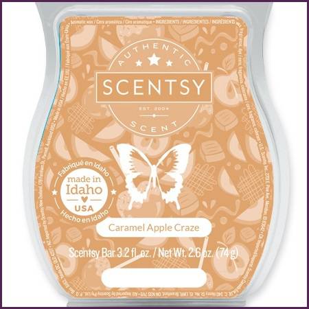 Caramel Apple Craze Scentsy Bar Melts