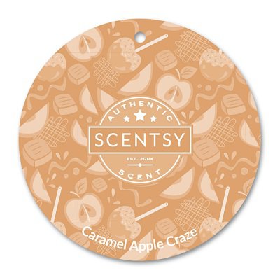 Caramel Apple Craze Scentsy Scent Circle Stock Image