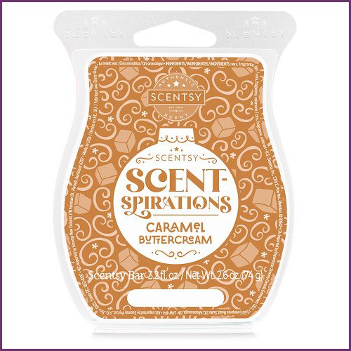 Caramel Buttercream Scentsy Bar | With Border