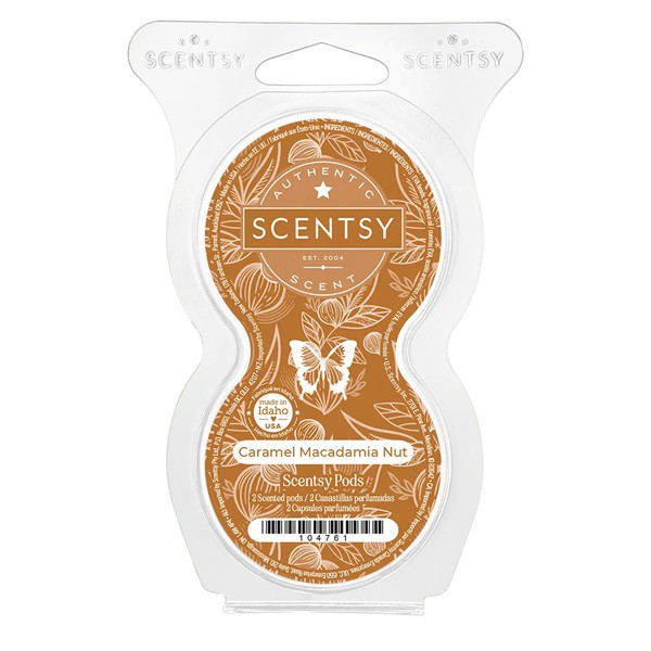 Caramel Macadamia Nut Scentsy Pods