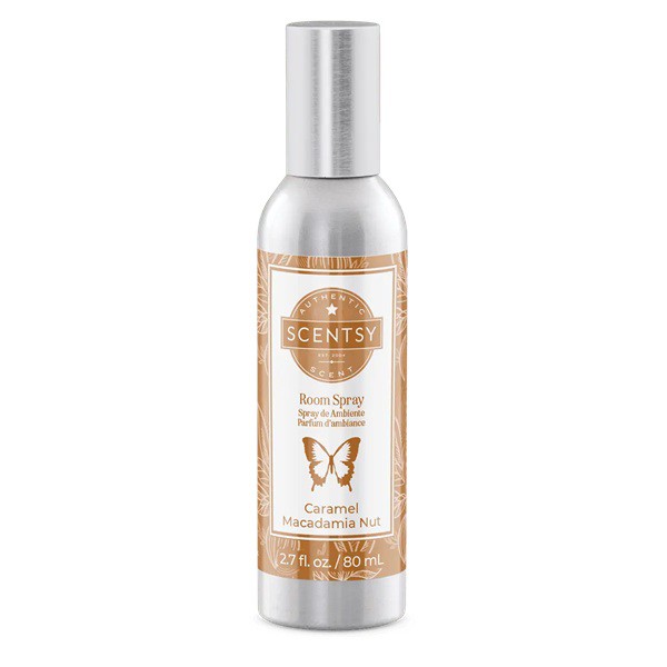 Caramel Macadamia Nut Scentsy Room Spray