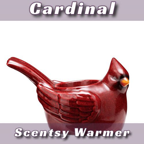 Cardinal Holiday Scentsy Warmer