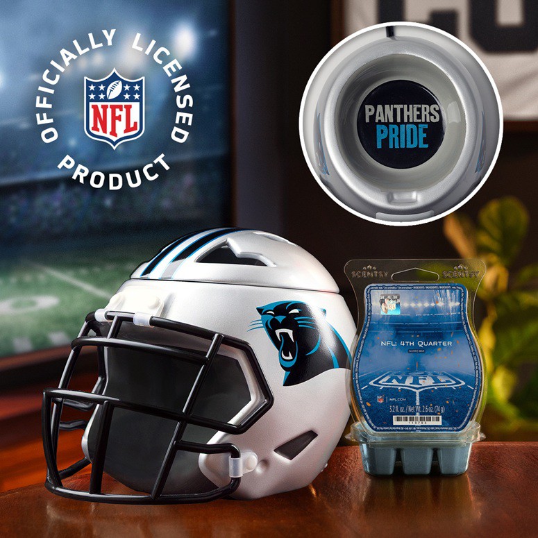 Carolina Panthers Helmet Scentsy Warmer Carolina Panthers Helmet Scentsy Warmer