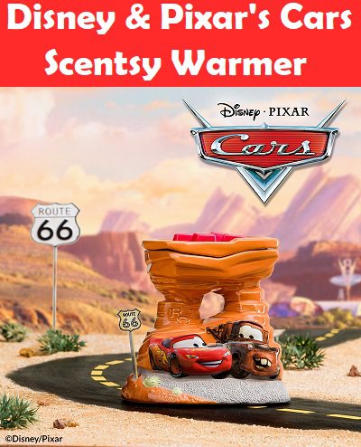 Disney and Pixar's Cars Scentsy Warmer