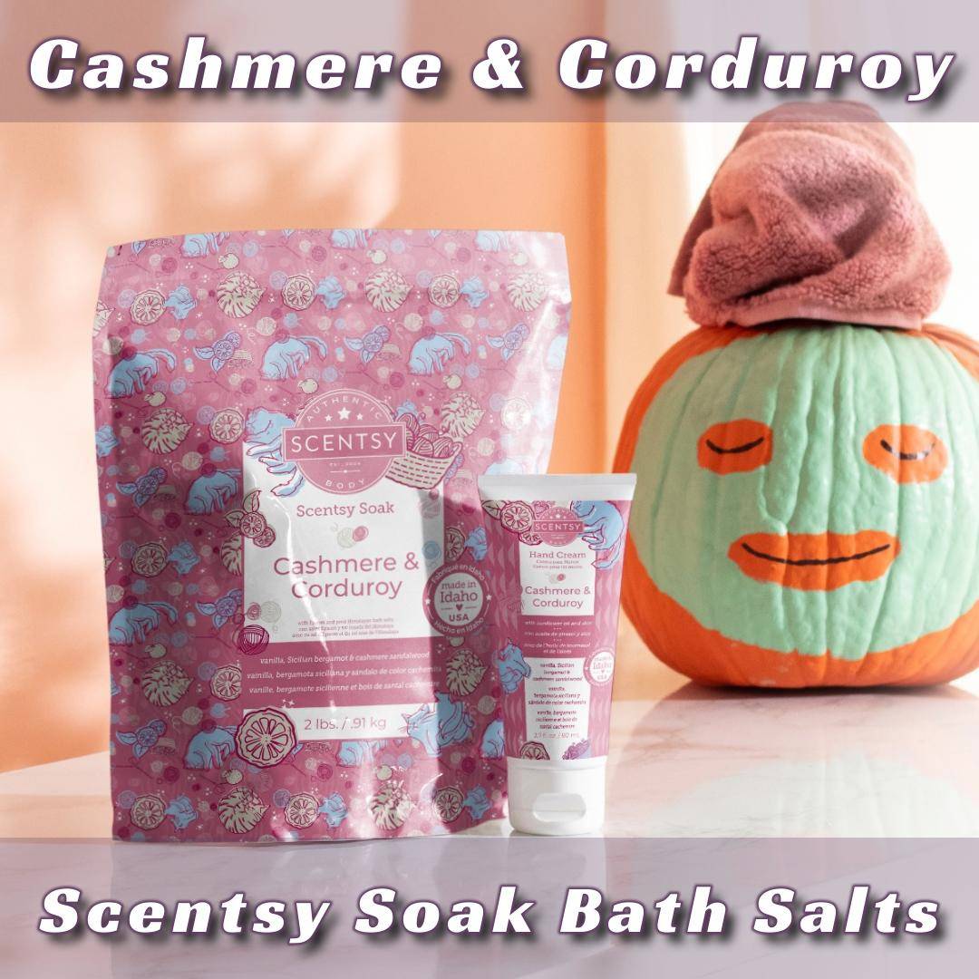 Cashmere and Corduroy Scentsy Soak Bath Salts
