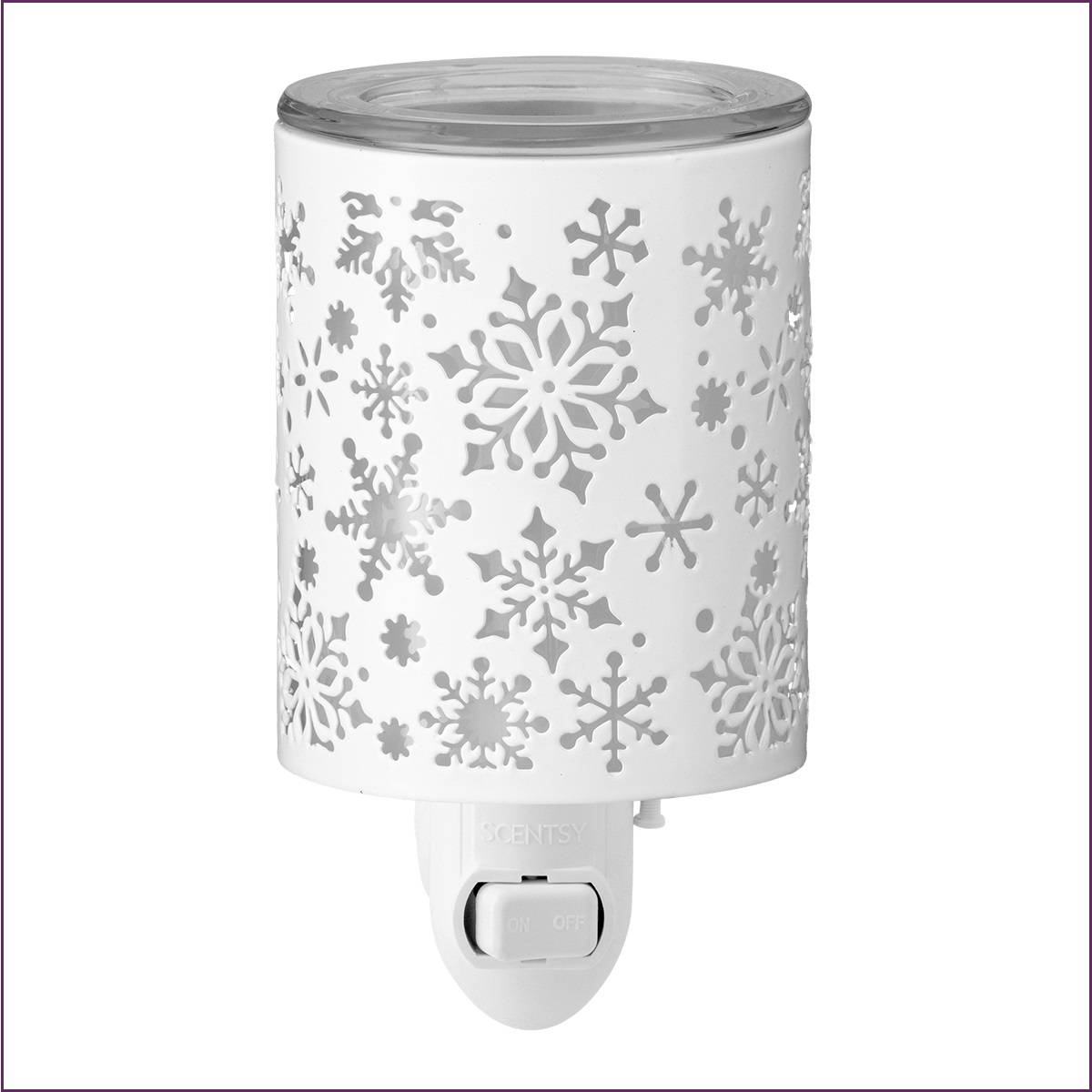 Catching Snowflakes Scentsy Mini Warmer | Stock Off