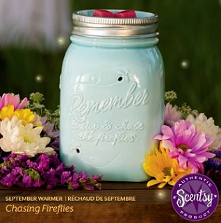 The Scentsy Warmer Of The Month For September 2014 - Chasing Fireflies