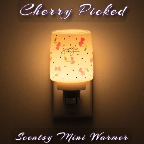 Cherry Picked Scentsy Mini Warmer | Dark