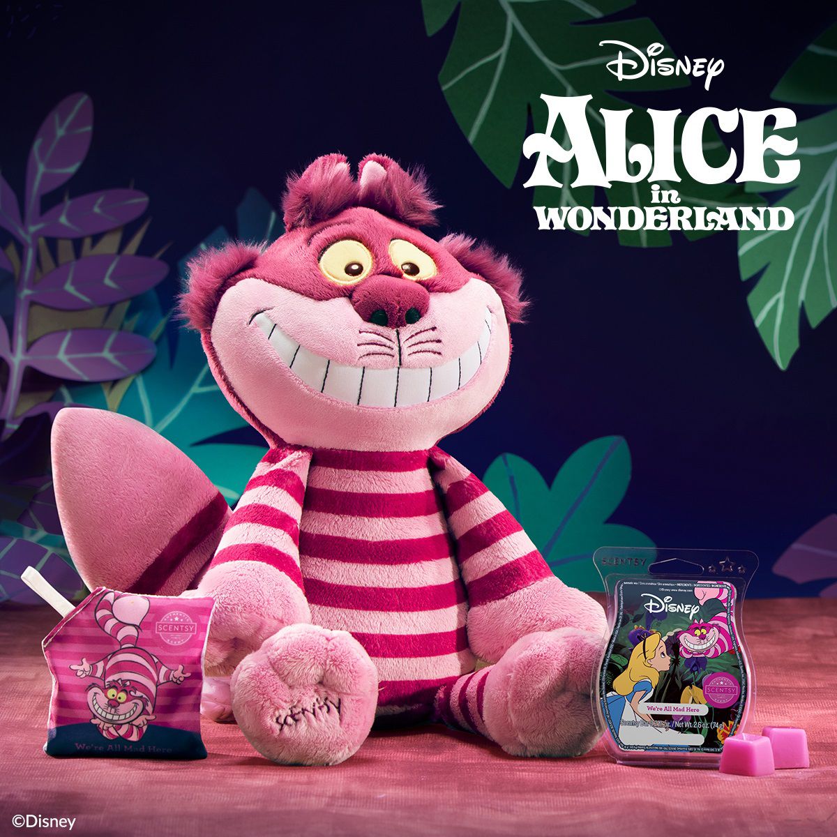 Cheshire Cat Scentsy Buddy - Alice in Wonderland Collection Cheshire Cat Scentsy Buddy - Alice in Wonderland Collection