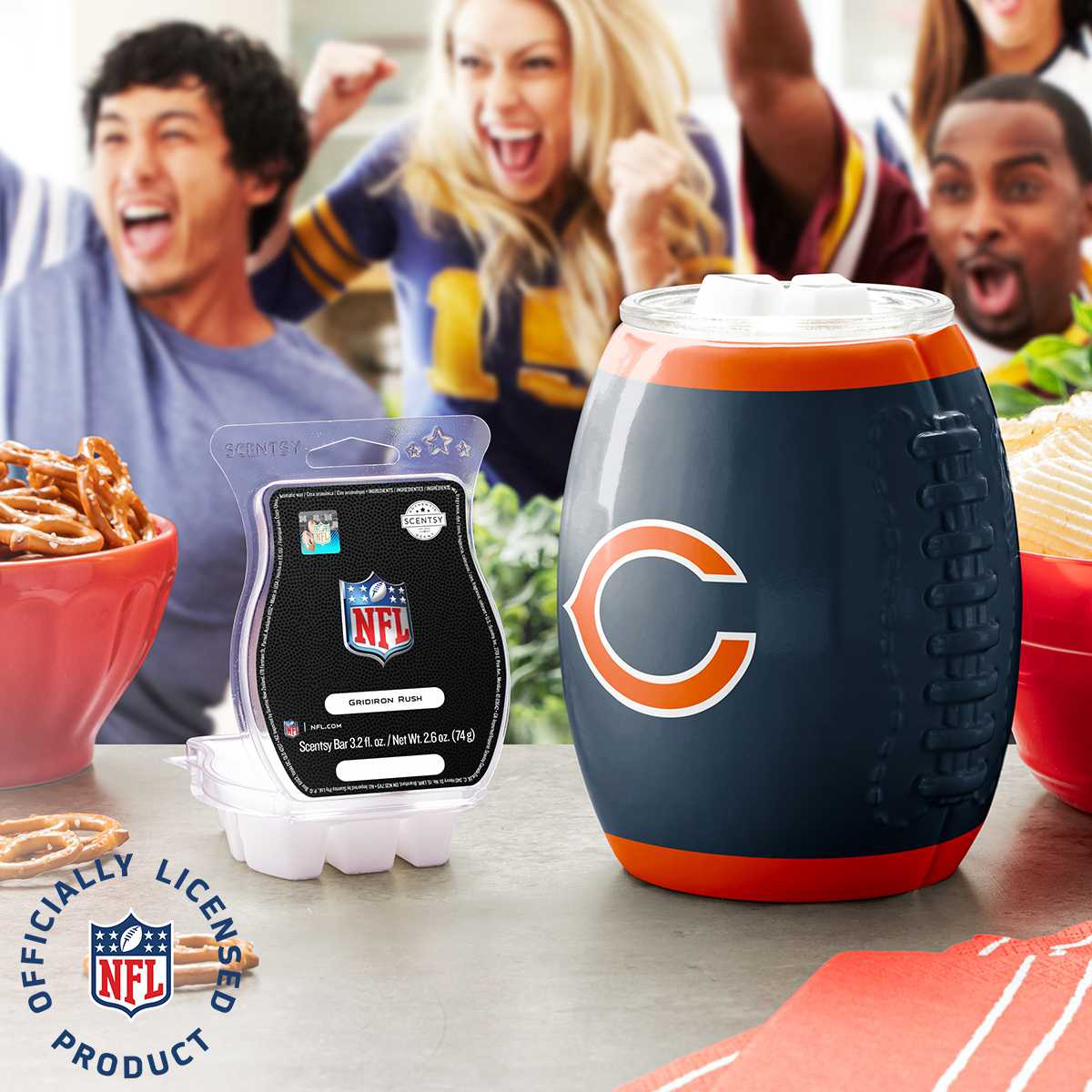 Chicago Bears NFL Scentsy Warmer