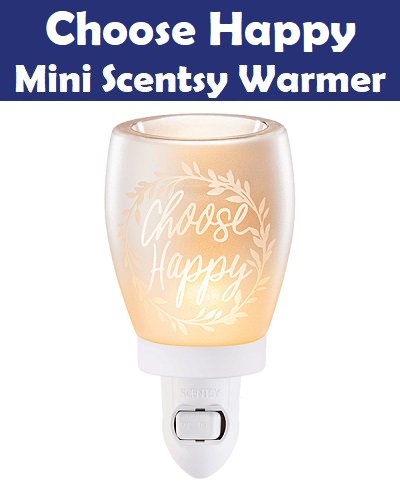 Choose Happy Mini Scentsy Warmer