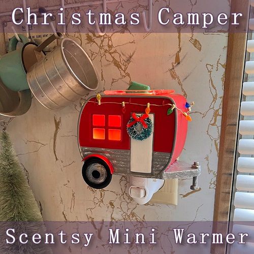 Christmas Camper Scentsy Mini Warmer