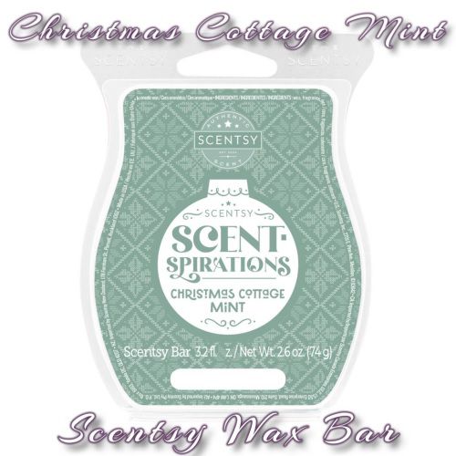 Christmas Cottage Mint Scentsy Bar