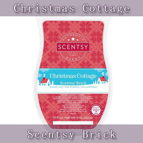 Christmas Cottage Scentsy Brick