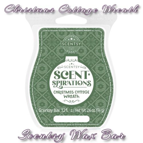 Christmas Cottage Wreath Scentsy Bar