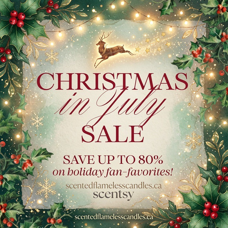 Christmas in July Scentsy Sale 2026 Christmas in July Scentsy Sale 2026