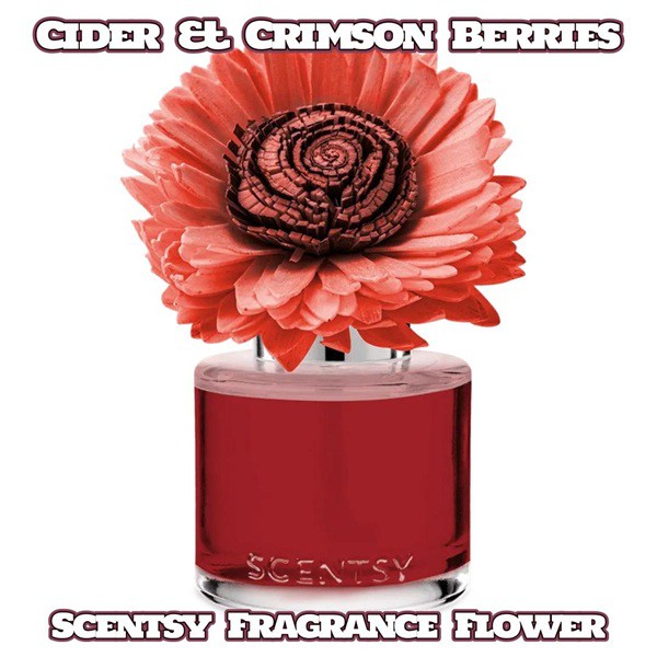 Cider & Crimson Berries Scentsy Fragrance Flower