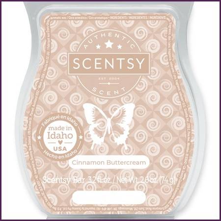 Cinnamon Buttercream Scentsy Bar Melts