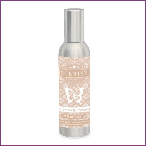 Cinnamon Buttercream Scentsy Room Spray Stock