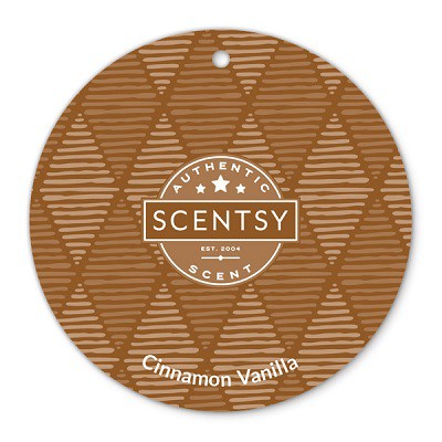 Cinnamon Vanilla Scentsy Scent Circle