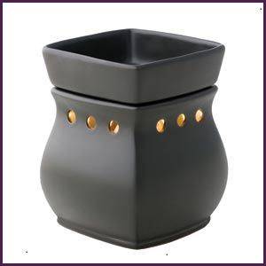 Classic Black Scentsy Warmer Clear