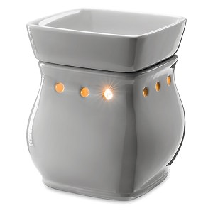 Classic Gloss Gray Scentsy Curve Warmer