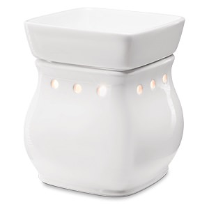 Classic Gloss White Scentsy Curve Warmer