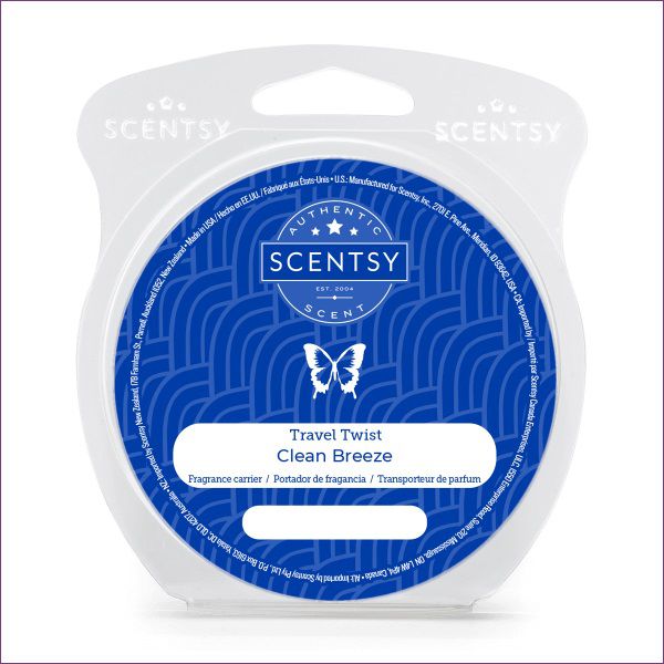 Clean Breeze Scentsy Travel Twist Image