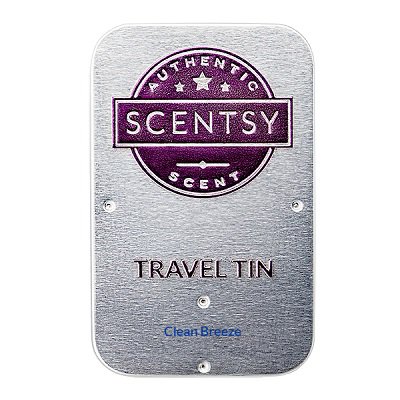Clean Breeze Scentsy Travel Tin