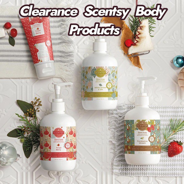 Clearance Scentsy Body Products