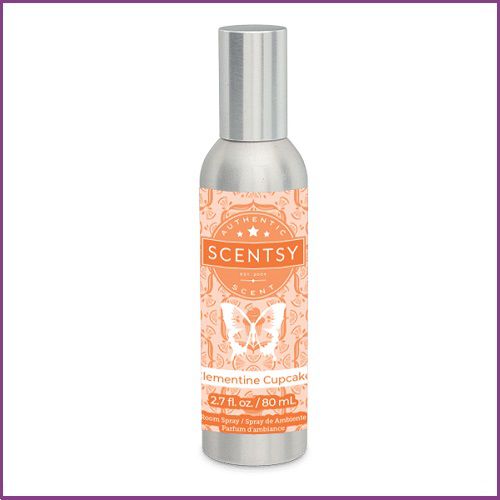 Clementine Cupcake Scentsy Room Spray Stock