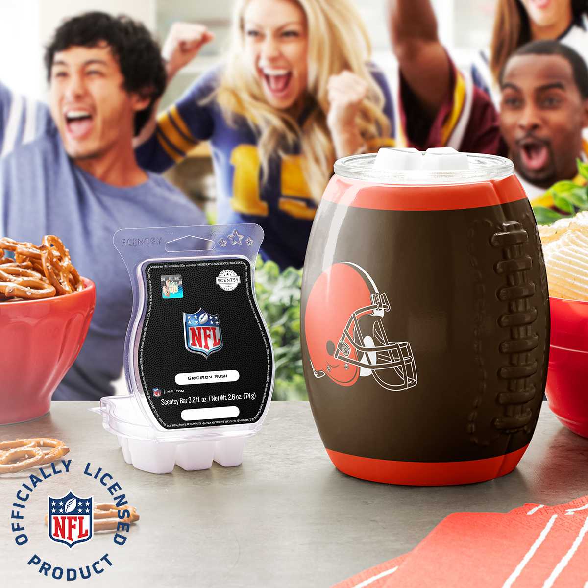 Cleveland Browns NFL Scentsy Warmer