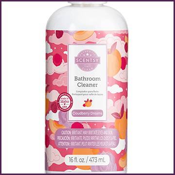 Cloudberry Dreams Scentsy Bathroom Cleaner Middle Cloudberry Dreams Scentsy Bathroom Cleaner Middle