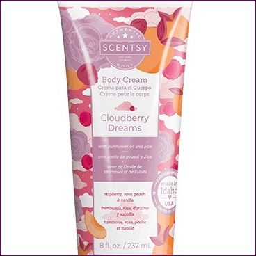 Cloudberry Dreams Scentsy Body Cream Closeup