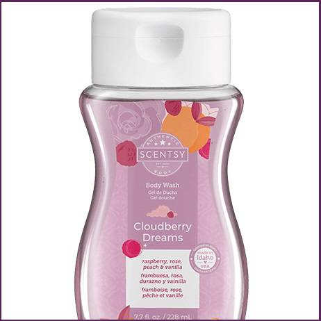 Cloudberry Dreams Scentsy Body Wash Top Cloudberry Dreams Scentsy Body Wash Top