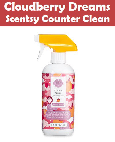 Cloudberry Dreams Scentsy Counter Cleaner