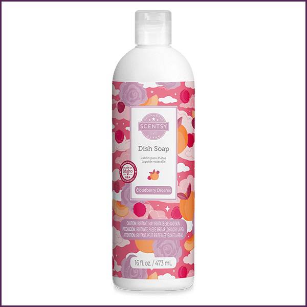 Cloudberry Dreams Scentsy Dish Soap
