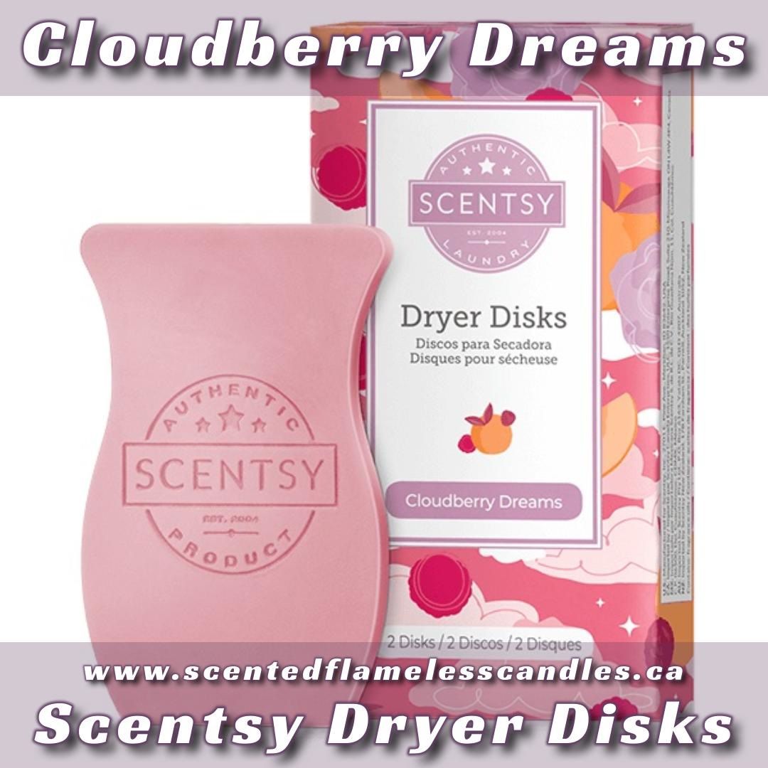 Cloudberry Dreams Scentsy Dryer Disk