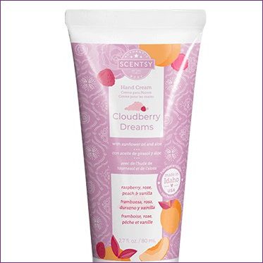 Cloudberry Dreams Scentsy Hand Cream Closeup Cloudberry Dreams Scentsy Hand Cream Closeup