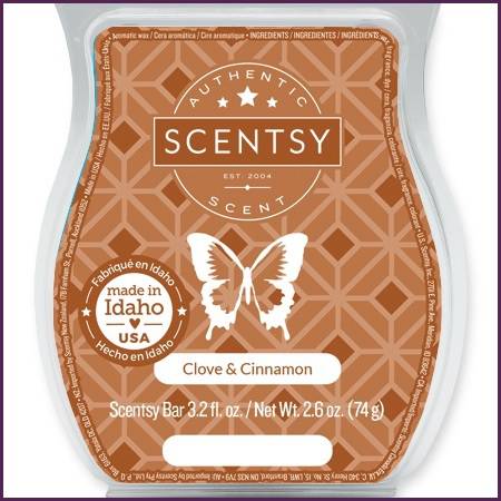 Clove and Cinnamon Scentsy Bar Melts