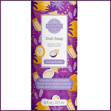 Coastal Sunset Scentsy Dish Soap Middle Coastal Sunset Scentsy Dish Soap Middle